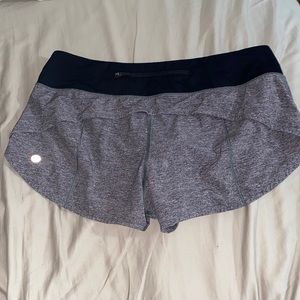 Lululemon shorts, size 8, grey, super comfy and only worn once!